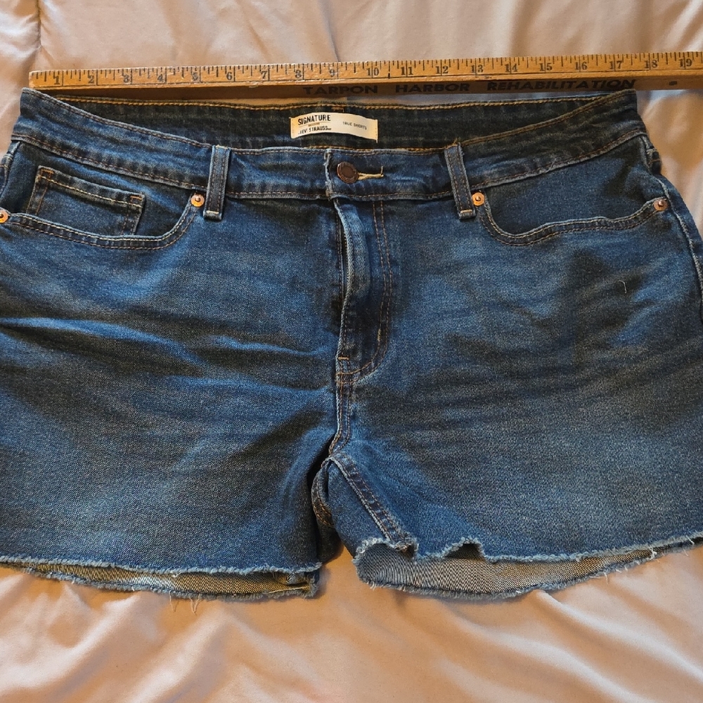 Levi Strauss Blue Denim Shorts